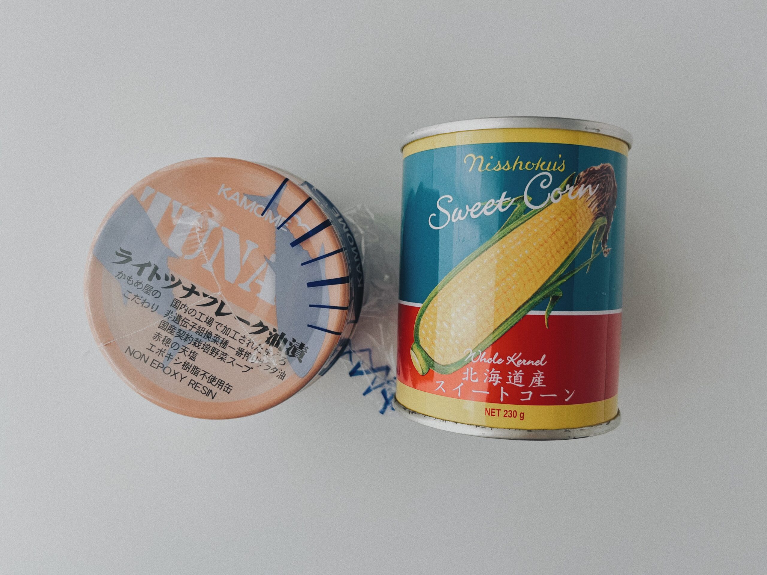 オルターのツナ缶とコーン缶