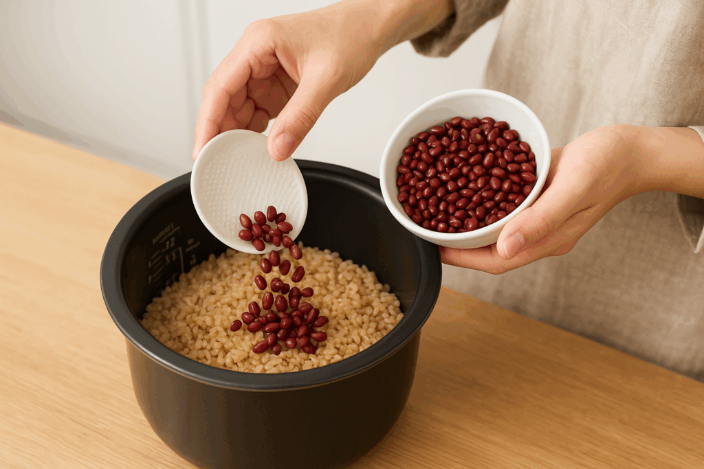 「小豆の食感」が苦手な方におすすめの酵素玄米の炊き方!小豆は入れないとダメ?小豆を入れる意味は?